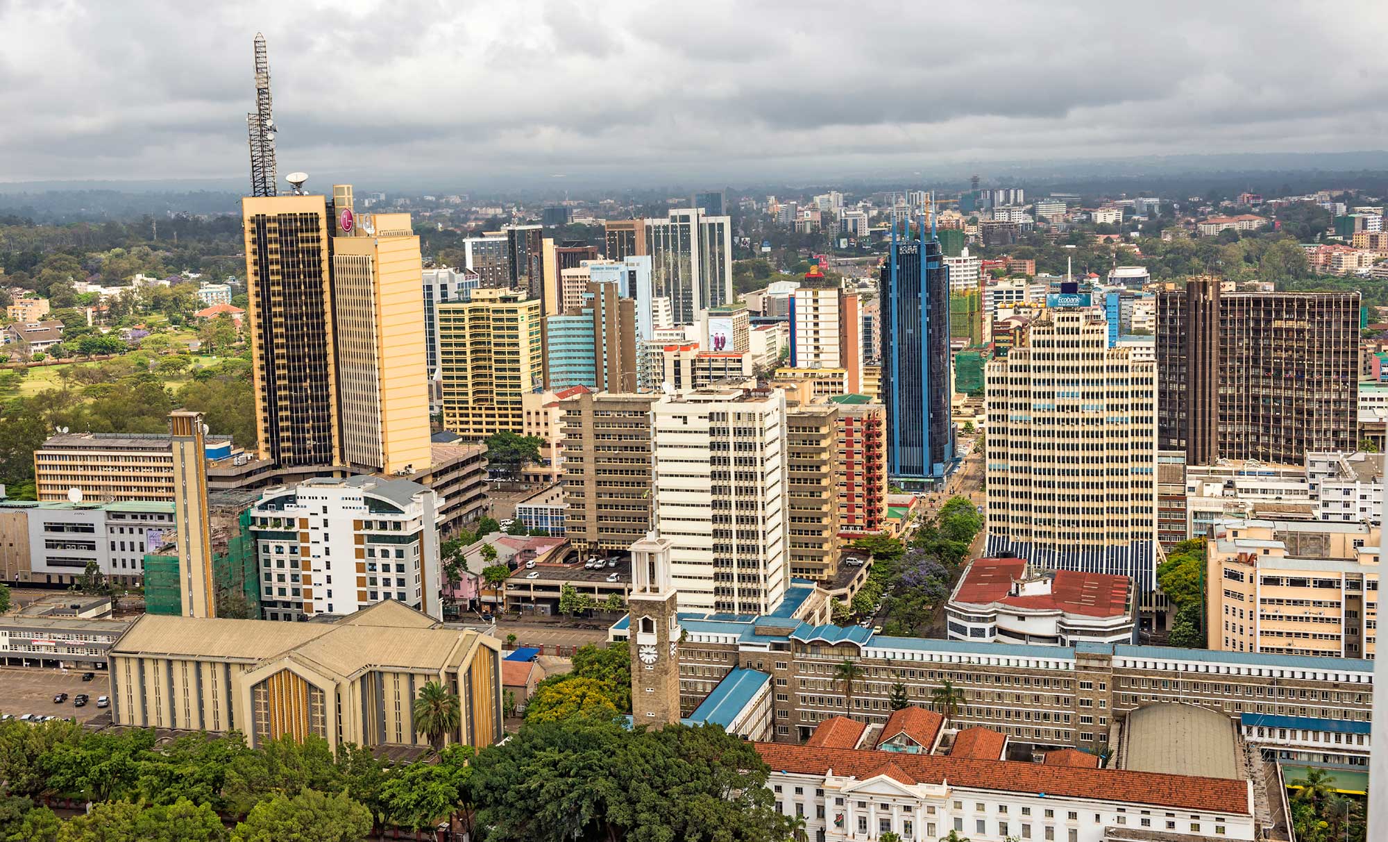 Nairobi skyline